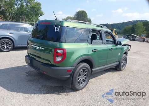 2024 Ford Bronco Sport Big Bend z USA, uszkodzony, nr VIN 3FMCR9B69RRE33060